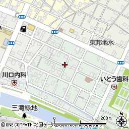 三重県四日市市新浜町周辺の地図