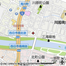 三瀧屋文藏周辺の地図