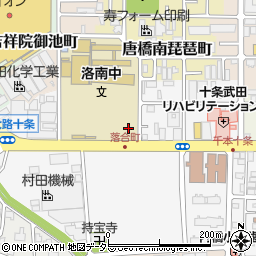 京都府京都市南区吉祥院八反田町周辺の地図