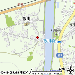 島根県江津市敬川町1115周辺の地図
