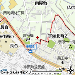 愛知県安城市柿碕町長合66周辺の地図