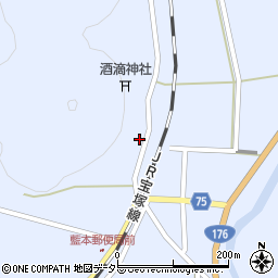 兵庫県三田市藍本1167周辺の地図