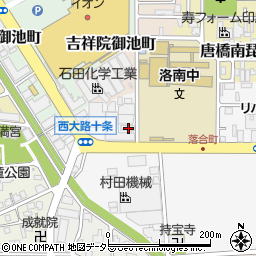 京都府京都市南区吉祥院落合町20周辺の地図