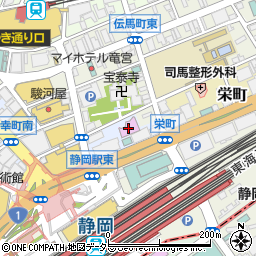 静岡シネ・ギャラリー周辺の地図