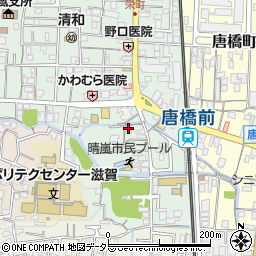 滋賀県大津市鳥居川町11-11周辺の地図