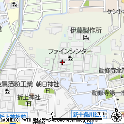 株式会社ファインシンター　山科事業所周辺の地図