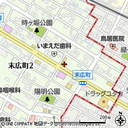 愛知トヨタ自動車東刈谷店周辺の地図