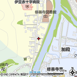 静岡県伊豆市小立野153周辺の地図