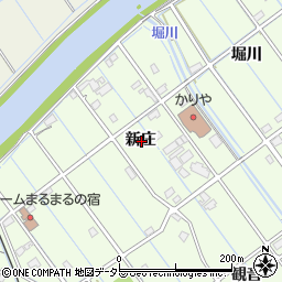 愛知県刈谷市小垣江町新庄周辺の地図