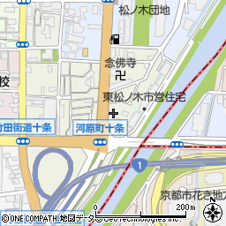京都府京都市南区東九条柳下町70周辺の地図