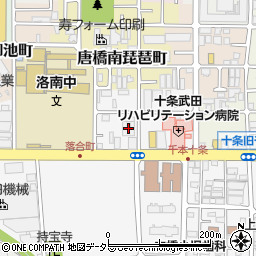 積水化学工業京都寮周辺の地図