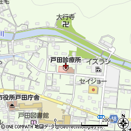 静岡県沼津市戸田周辺の地図