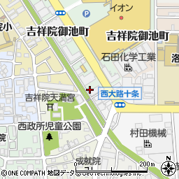 京都府京都市南区吉祥院御池町1周辺の地図