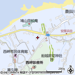 千葉県館山市見物6-11周辺の地図