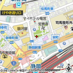 瀧上工業　静岡営業所周辺の地図
