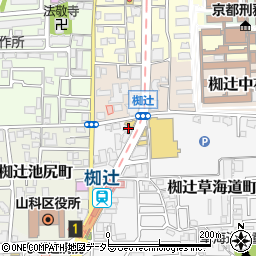 寿司居酒屋 や台ずし 椥辻町周辺の地図
