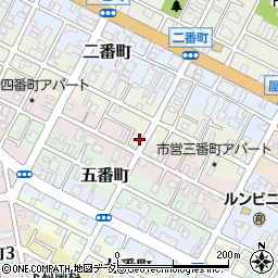 静岡県静岡市葵区四番町8周辺の地図