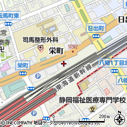 横浜幸銀信用組合静岡支店周辺の地図