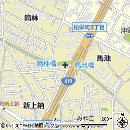 愛知県刈谷市野田町新上納168-19周辺の地図