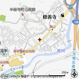 伊豆の国農協温泉場支店周辺の地図