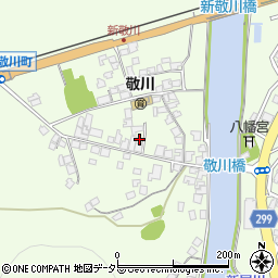 島根県江津市敬川町1118周辺の地図