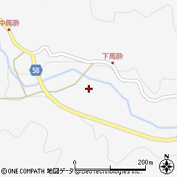 広島県庄原市西城町大屋1724周辺の地図