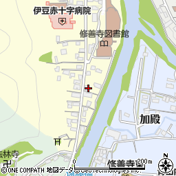 静岡県伊豆市小立野156周辺の地図