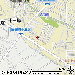 愛知県刈谷市野田町一本木21周辺の地図