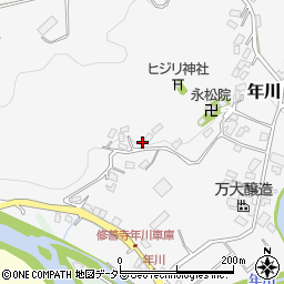 静岡県伊豆市年川1049-1周辺の地図