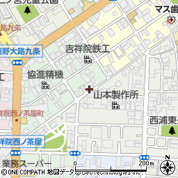 京都府京都市南区吉祥院池ノ内町52周辺の地図