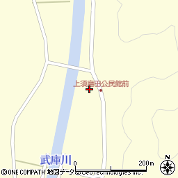 兵庫県三田市須磨田323周辺の地図