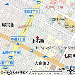 静岡県静岡市葵区上石町周辺の地図