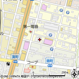 愛知県岡崎市井田南町7-17周辺の地図