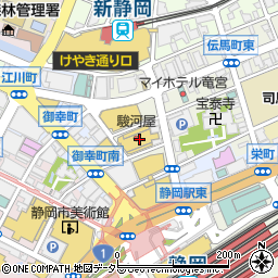 静岡マルイ 静岡市 小売店 の住所 地図 マピオン電話帳