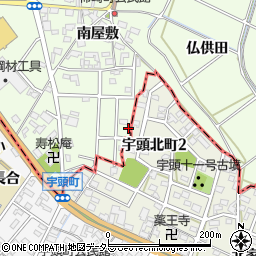 愛知県安城市柿碕町長合39周辺の地図