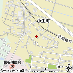 三重県四日市市小生町320周辺の地図