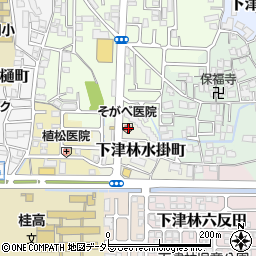 京都府京都市西京区下津林水掛町4周辺の地図