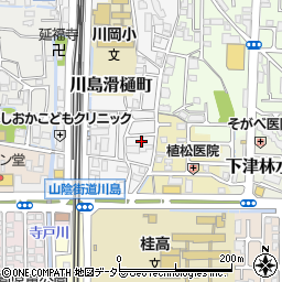 京都府京都市西京区川島滑樋町37周辺の地図