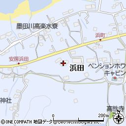 館山レインボーホテル周辺の地図