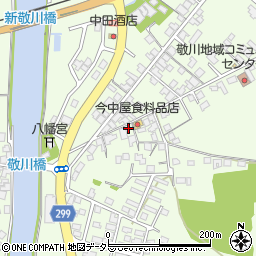 島根県江津市敬川町1736-1周辺の地図