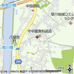 島根県江津市敬川町1736周辺の地図