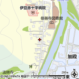 静岡県伊豆市小立野131周辺の地図