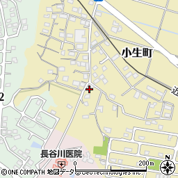 三重県四日市市小生町352周辺の地図