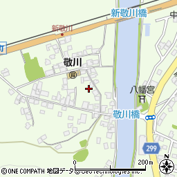 島根県江津市敬川町1116周辺の地図