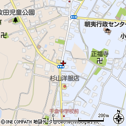 ヤクルト千葉県ヤクルト　販売千倉センター周辺の地図