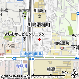 京都府京都市西京区川島滑樋町40-8周辺の地図