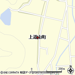 兵庫県加西市上道山町周辺の地図