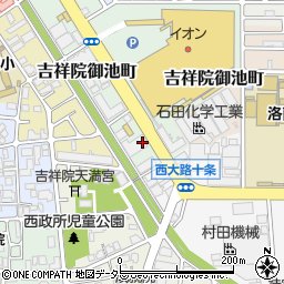 京都府京都市南区吉祥院御池町3周辺の地図