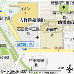 京都府京都市南区吉祥院落合町26周辺の地図