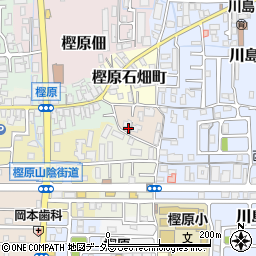 京都府京都市西京区樫原茶ノ木本町周辺の地図